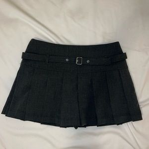 Zara Pleated Mini Skirt
